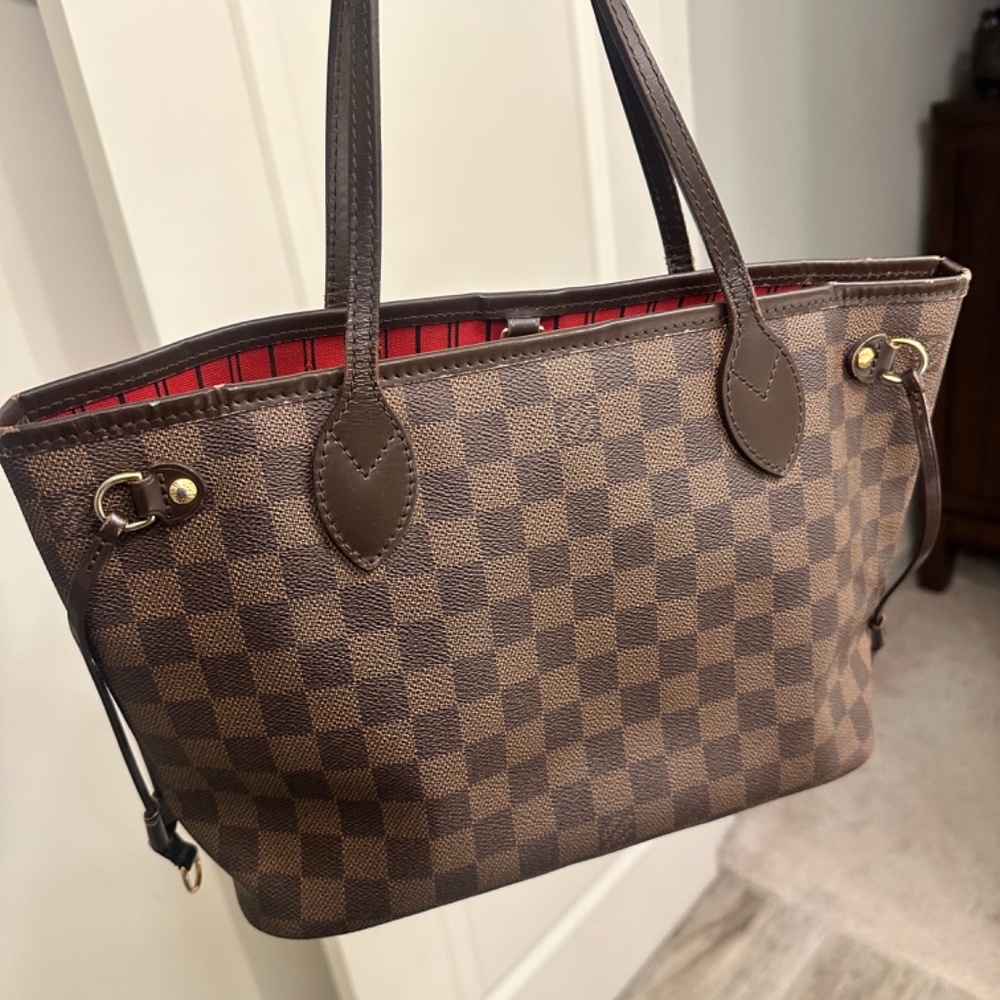 Louis Vuitton Damier Ebene Neverfull PM 100% Authentic - Picture 9 of 9